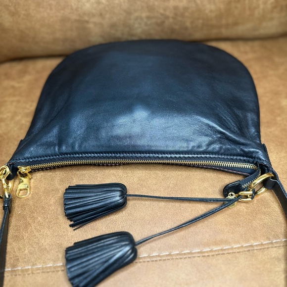 LOEWE Crossbody Leather Bag with Tassel - Picture 5 of 14